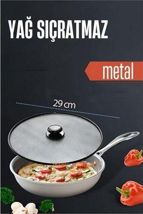 Yağ Kızartma Sıçratmaz Kapak 29 Cm
