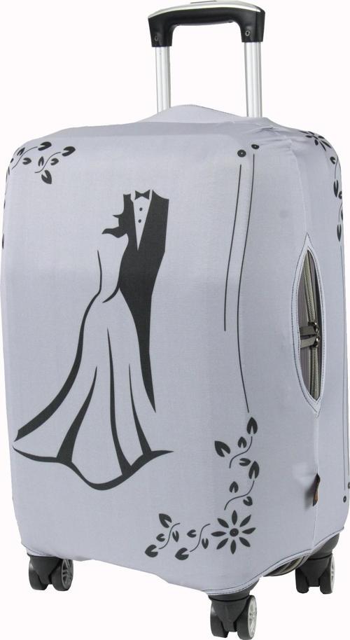 (My#123 Bride 2) VALİZ İÇİN KILIF Gri-Kabin-Kabin Boy