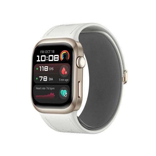 Watch D2 – Altın Beyazı Kompozit Deri Akıllı Saat (Huawei Türkiye Garantili)