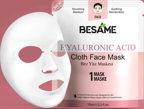 Kozmetik Hyaluronik Asit Nem Bombası Kağıt Yüz Maskesi 7’li Paket
