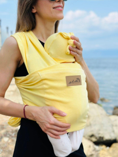 Anakucağı Cepli Bebek Taşıma Şalı, Bebek Askısı Sling