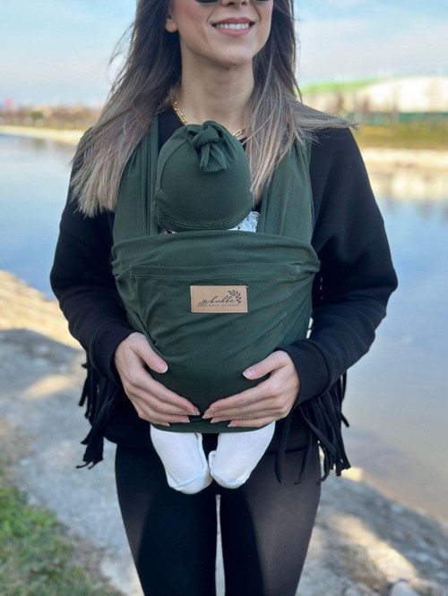 Anakucağı Cepli Bebek Taşıma Şalı, Bebek Askısı Sling