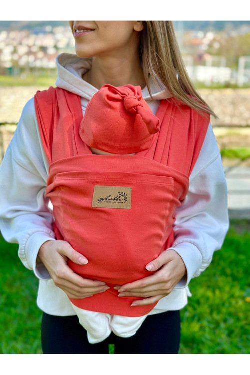 Anakucağı Cepli Bebek Taşıma Şalı, Bebek Askısı Sling