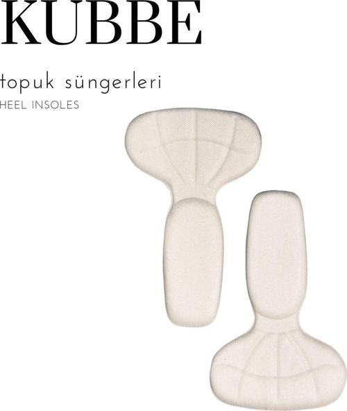 Bej Taban Destekli Topuk Süngeri - Ayakkabı Vurmasına Karşı Koruma Ve Maksimum Konfor!