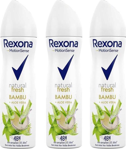 Aloe Vera ve Bambu Özlü Deodorant 150ML 3lü Set