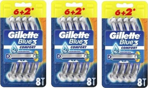 Blue3 Comfort Tıraş Bıçağı 24 Adet