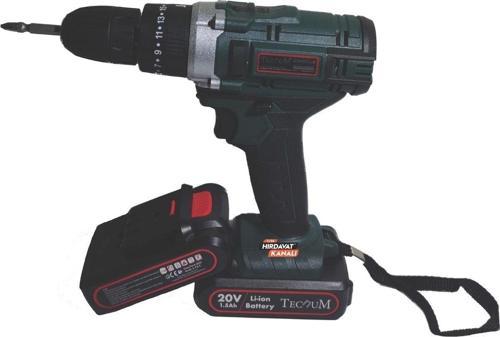 C 20-2 T Darbeli Akülü Matkap Vidalama Yok 2 20 Watt Anahtarsız Darbeli Kablosuz Yok