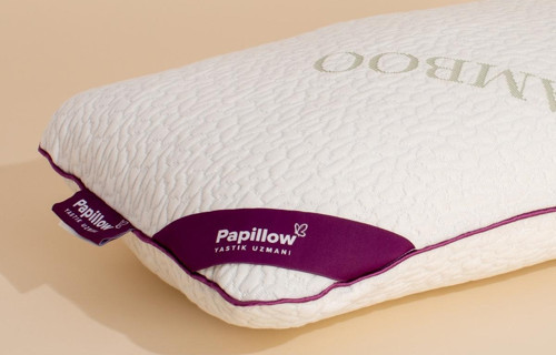 PAPILLOW Innovation Bamboo Lateks Yastık King 60*40*15 Vanilya
