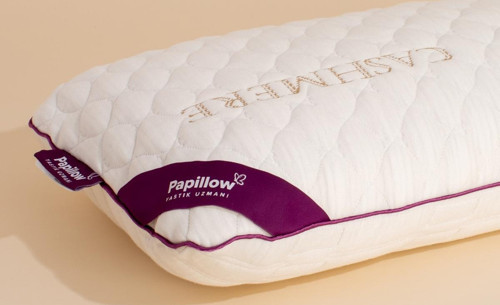PAPILLOW Innovation Cashmere Visco Yastık Queen 60*40*12 White