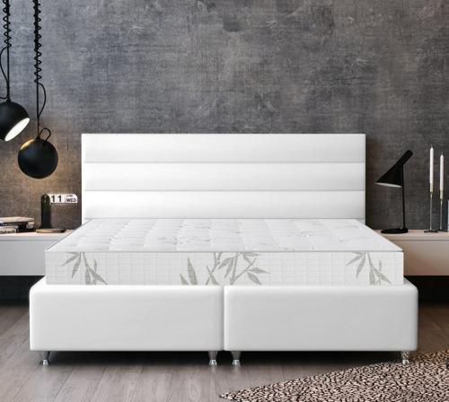 Urartu Yatak Sandıklı Baza Başlık Set 180*200