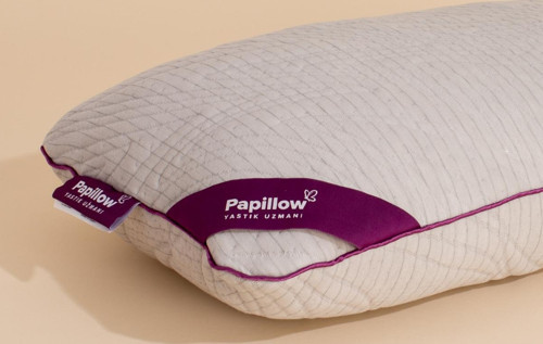 PAPILLOW Innovation Sleep Maker Lateks Yastık Queen 60*40*12 Grey