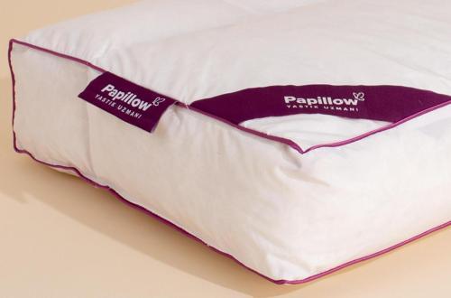 PAPILLOW Medical Promed Duvet Kaz Tüyü Yastık 60*40*12 Boyun Fıtığı ve Boyun Düzleşmesi için