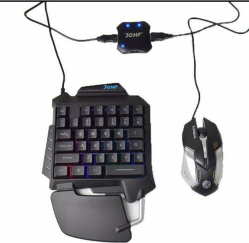 Jchf-68 3 In 1 Klavye Mouse Bağlantılı Mobil Oyun Seti - Oyuncu K