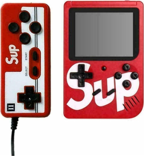 Sup Atari 2 Oyunculu Video Oyun Konsolu Game Boy Nostalji 400 Oyun Kırmızı