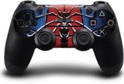 Ps4 Spiderman Desenli Kablosuz Joystick Gamepad Oyun Kolu Kablo Dahil