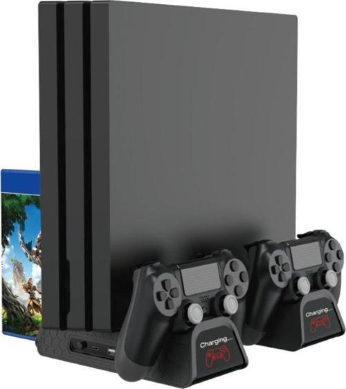 Ps4 Slim Pro Fat Çift Fanlı Dikey Soğutucu Ve Kol Şarj Edici