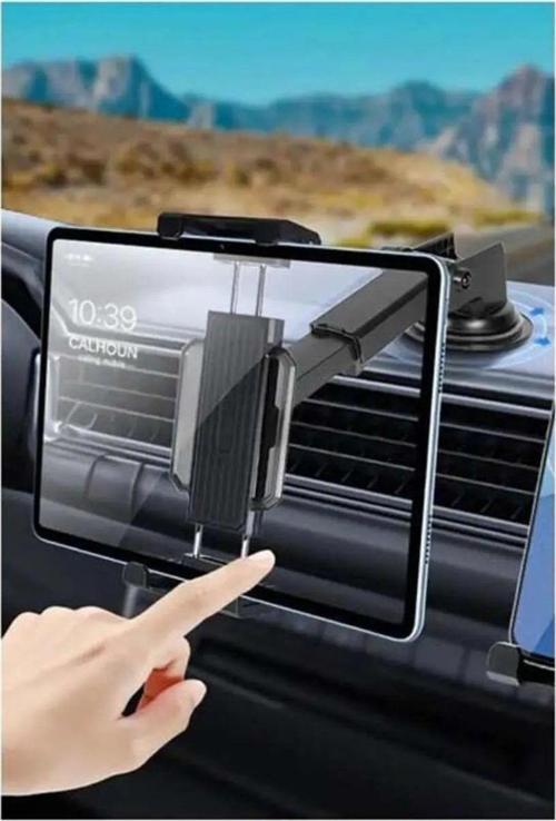Araç İçi Telefon Ve Tablet Tutucu Torpido Ve Cam 360°  Masa Telefon Ve Tablet Standı 14 İnç