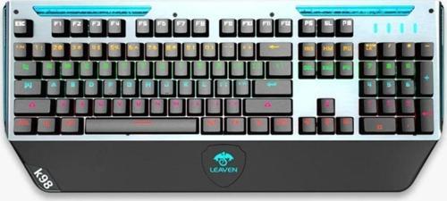 Leaven K98 Metal Kasa Rgb 104 Tuş Mekanik Klavye Blue Switch Su Soğutmalı