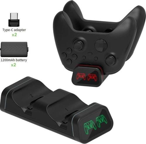 Xbox Series S X Oyun Kolu Dock Wireless Controller Şarj Istasyonu Göstergeli 1200 Mah Tyx0625