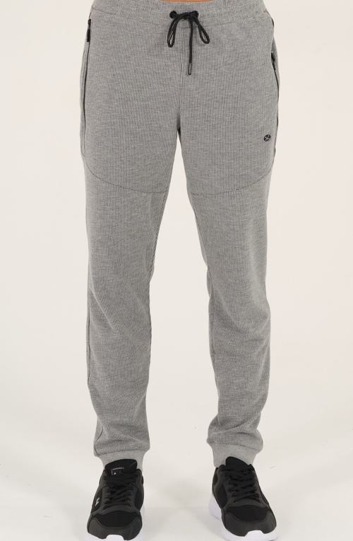 Erkek Lacivert Slimfit 2 İplik 4 Mevsim Nefes Alabilen Pamuklu Pıtırcık Kumaş Spor Eşofman Altı 1879