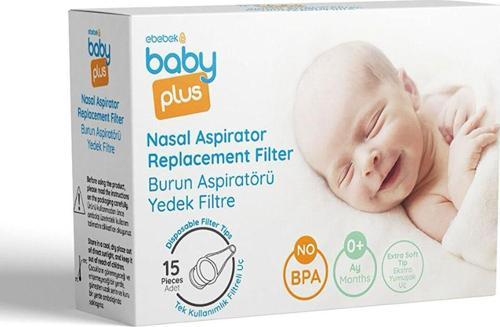 Burun Aspiratörü Yedek Filtre 15'lli