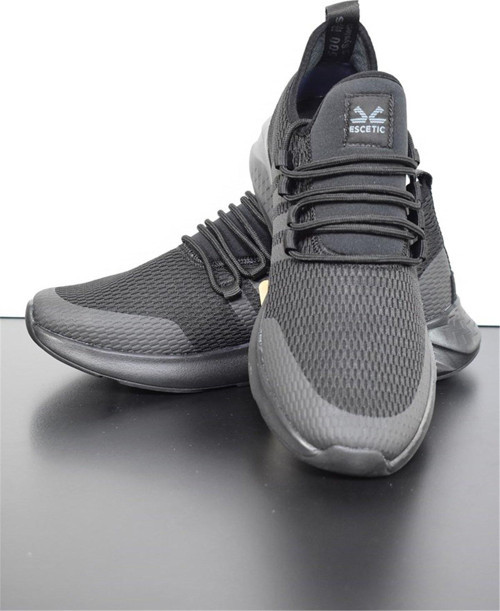 Siyah Erkek Sneaker Hafif Yumuşak Taban Bağcıklı Spor Ayakkabı AY0006