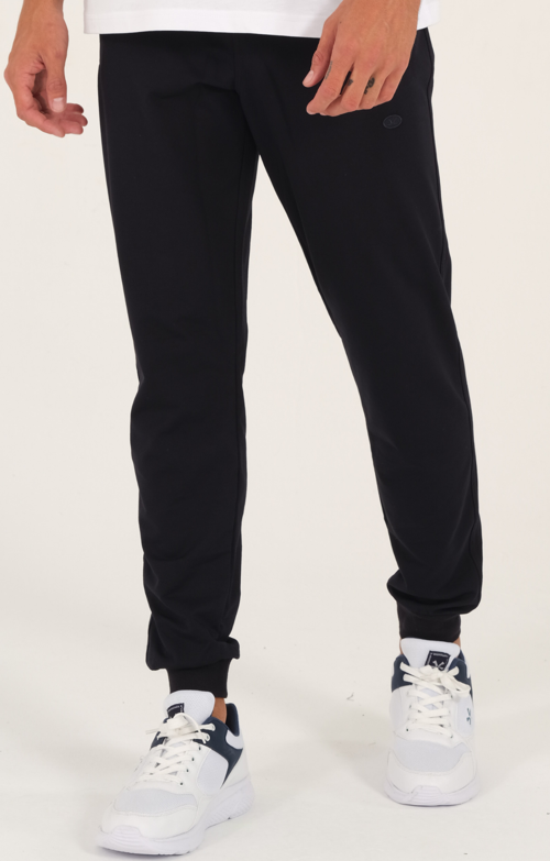  Escetic Erkek Lacivert Nefes Alabilen 2 İplik Kumaş 4 Mevsim Slimfit Spor Eşofman Altı 1069