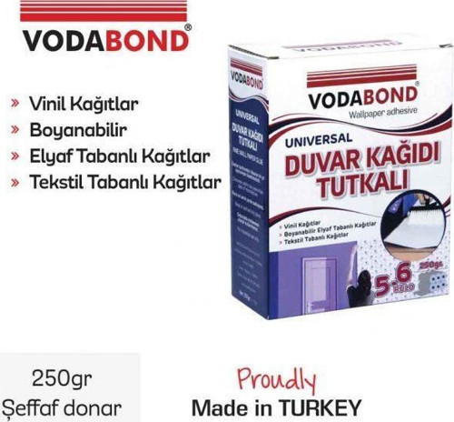 Vodabond 250 Gr Duvar Kağıdı Yapıştırıcısı