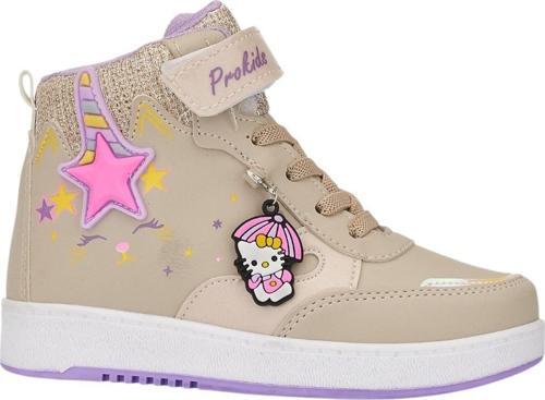 Günlük Kız Çocuk Sneaker Lastik Bağcıklı Cırtlı Bilekli Rahat Hafif Basketbol Spor Ayakkabı 3260