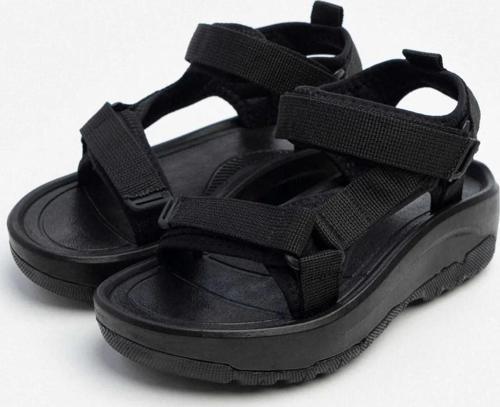 Kadın Sandalet N-Step Turuncu Mavi Pembe Cırtlı Kalın Taban Plaj Yürüyüş Outdoor Trekking 411