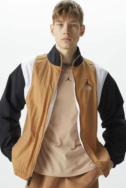 Jordan Essentials Member Lined Full Zip Men's Jacket Erkek Spor Ceket Açık Kahverengi