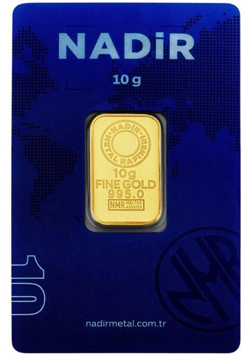 10 Gram Külçe Altın 24 Ayar