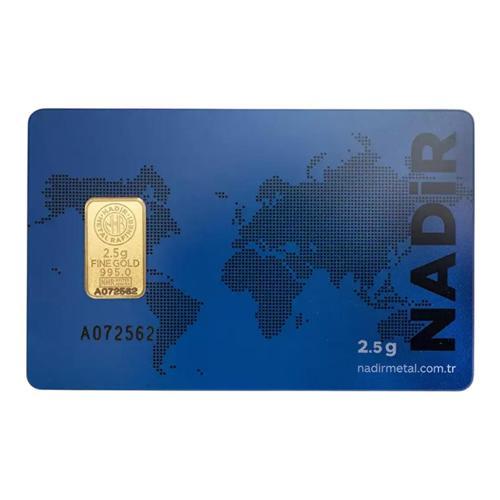 2,5 Gram Külçe Gram Altın IAR 24 Ayar