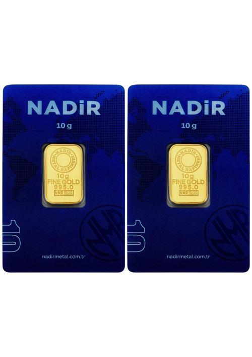 20 Gram (10+10) Külçe Gram Altın 24 Ayar