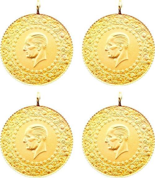 4 Adet Eski Tarihli Tam Altın
