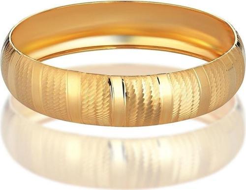 8 Ayar Altın Şarnelli (1.5 Cm) Bilezik