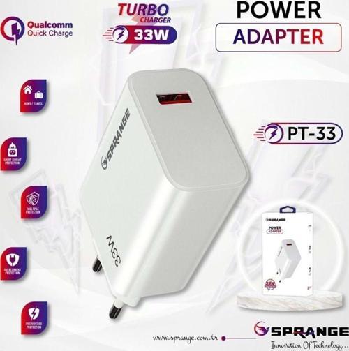 General Mobile Gm 21 Pro  Uyumlu Pt-33 Turbo Ultra Hızlı Şarj 33W 3A 5V3A Usb Şarj Kafa