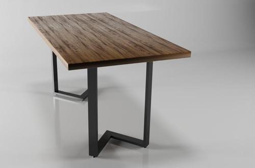 V Model Metal Ayak Seti Siyah Metal Masa Ayağı