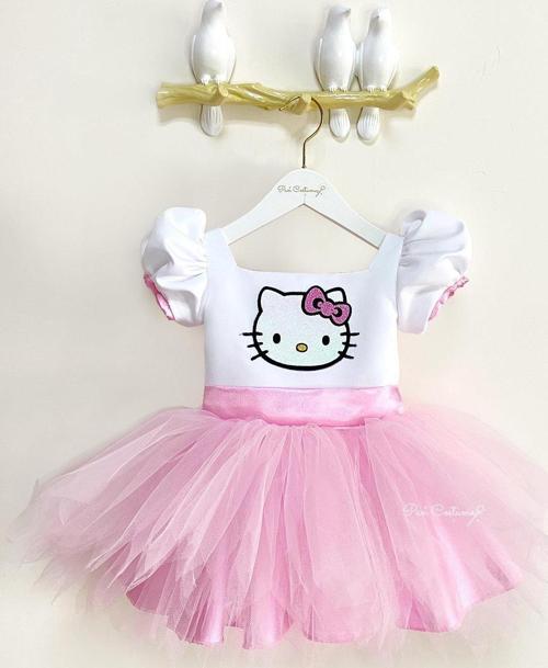 Hello Kitty Kız Çocuk Elbise