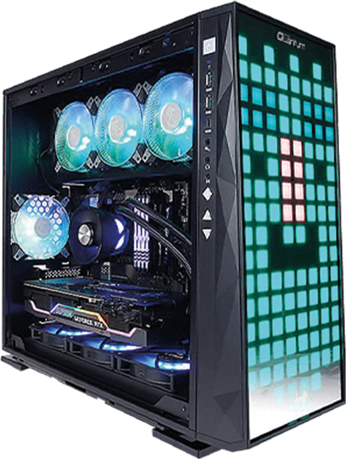 Quantum Devotion G2 Ryzen 5 5600x 16GB DDR4 512GB SSD RTX 4070 12GB FreeDos Gaming Desktop QNDPC10F006480