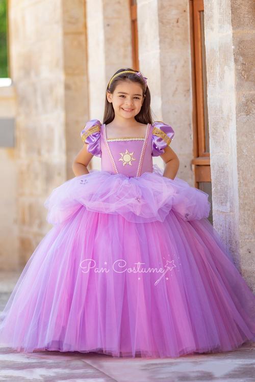Rapunzel Elbise Tangled