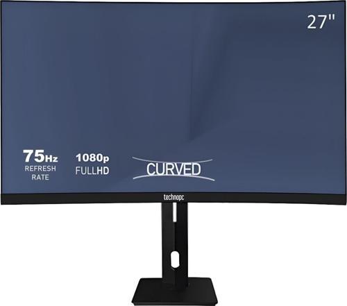 TPL27CS FHD VA 8ms 250Nit HDMI+DP+VGA Asansörlü Ayak Curved 27" Monitör TPMNT10F080656