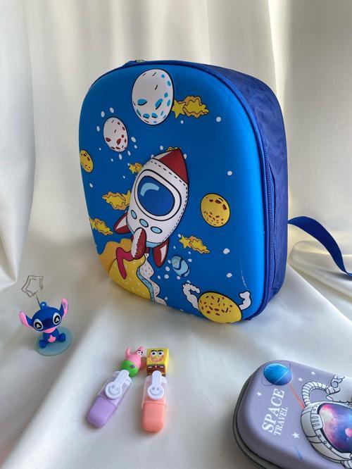 Unick Color Roket Kabartmalı Orta Boy Sırt Çantası