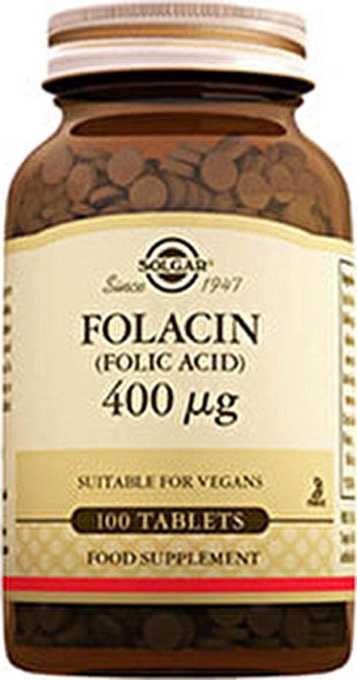 Folic Acid (Folacin) 100 Tablet  (  1  Adet  )
