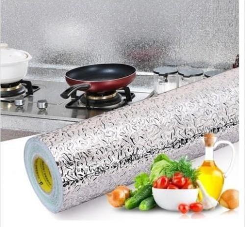 Alüminyum Folyo Yapışkanlı Mutfak Koruyucu Folyo 2 Metre