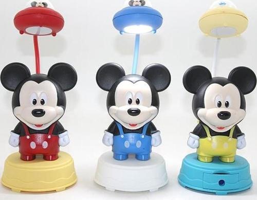 Mickey Mouse Masa Üstü Lamba Şarjlı Usb Alk2714