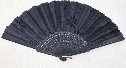 Plastik Siyah Yelpaze Alk3569