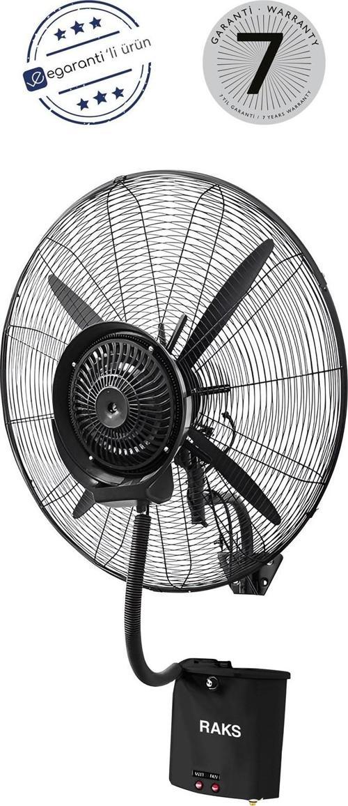 WFR30 MIST 260W Sanayi Tipi Sulu Duvar Vantilatörü