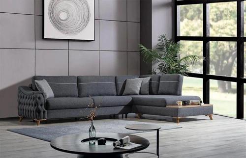Karya Çekyatlı Sandıklı Köşe Koltuk