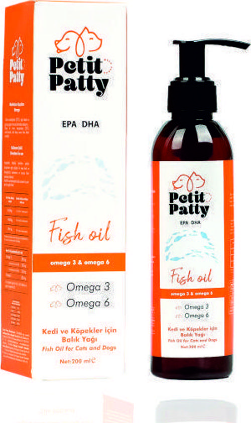 Fish Oil Kedi Ve Köpekler Için Balık Yağı  200gr